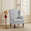 Upholstered Wingback Chair-1557988241