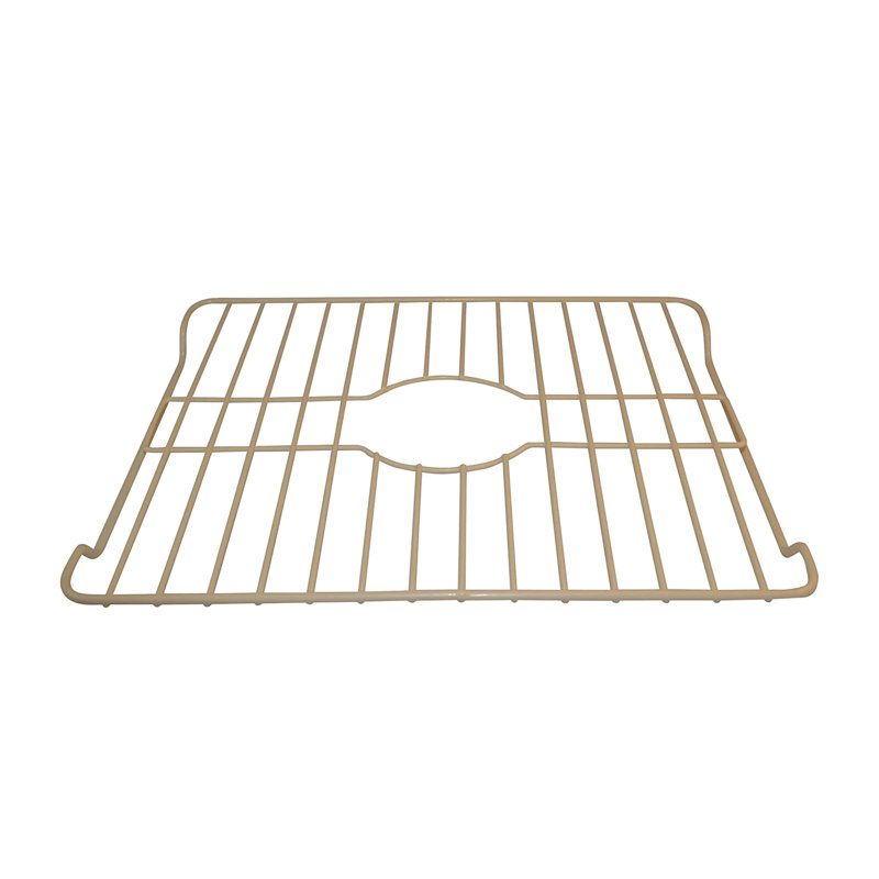 Steel Over The Sink Dish Rack, Beige, 1" H x 12.63" W x 16.5" D