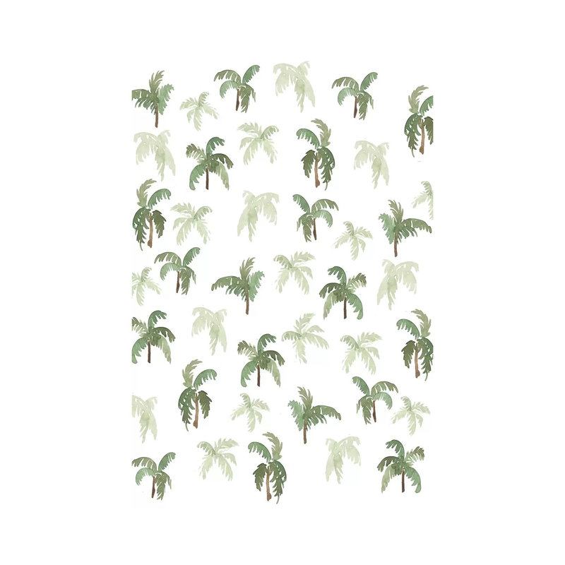 Watercolour Palms by Sabina Fenn - Gallery-Wrapped Canvas Giclée on Canvas, Canvas, 30.48 cm H x 45.72 cm W