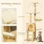 Lunenburg 134.2cm H Cat Tree