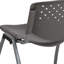 Chaises de vestibule empilables en plastique avec dossiers perforés Oliverson-848270531-809560535