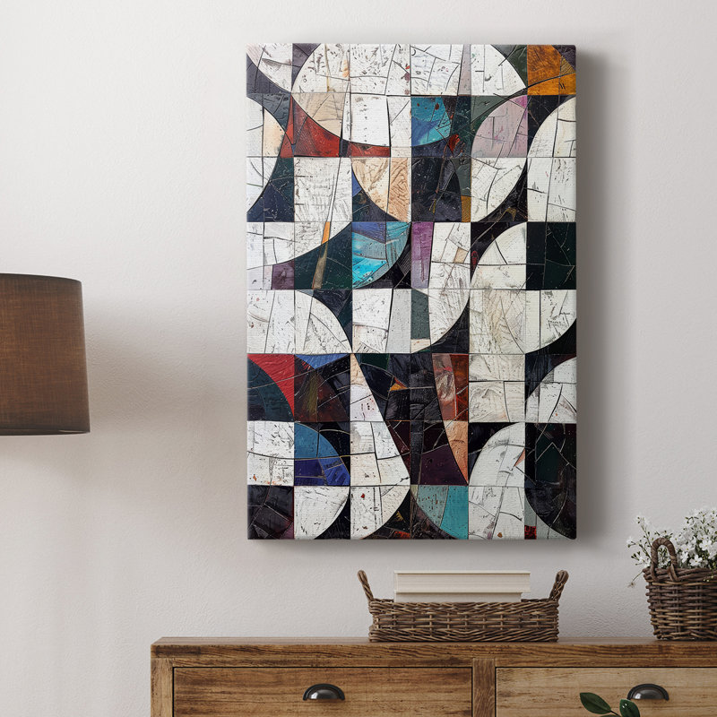 ABSTRACT Series L III - Gallery Cavas sur mesure, H 36 po x l 24 po