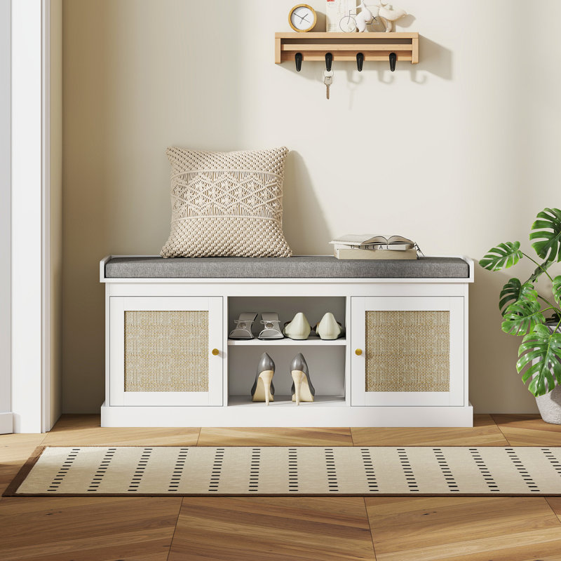 9 Pair Shoe Storage Bench
