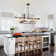 Kason Modern 7-Lights linear globe chandelier