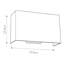 Zanders Steel Flush Mounted Sconce-1834239861
