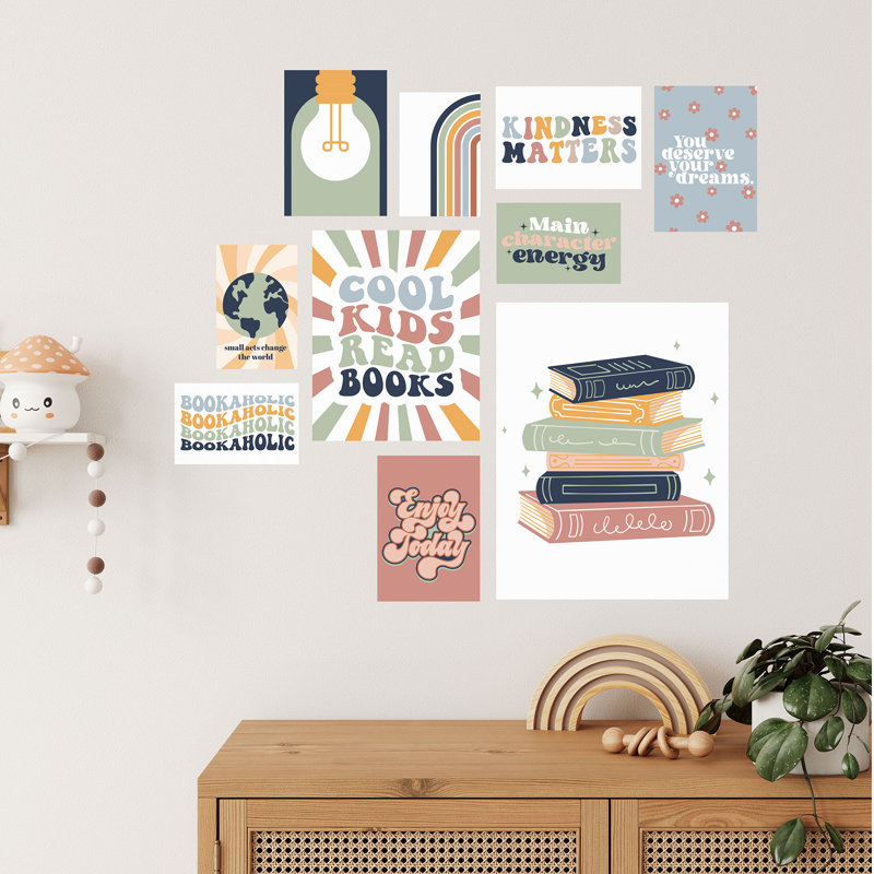 Inspirational Classroom Poster Wall Decals