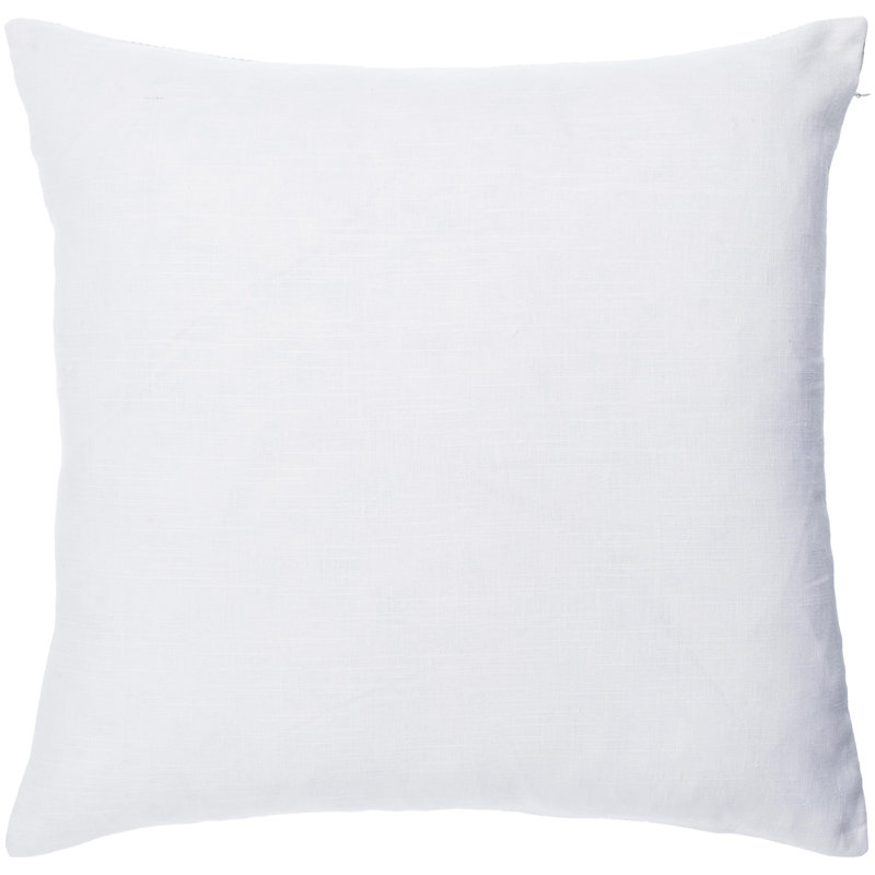 Coussin Vischer, 22 po x 22 po, Sauge pâle, Polyester/ Bourre en polyester