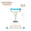 Ensemble de verres en margarita recyclés Primavera par Twine Living