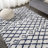 Sineu Moroccan Diamond Shag Beige/Navy Rug-2110097039