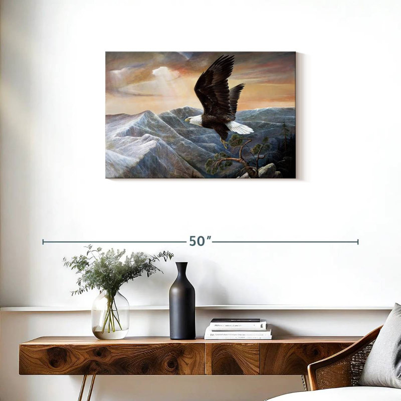 Brampt Eagle's Lair, 20" H x 30" W