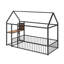 Structure de lit simple en métal avec bureau-1599530730-1599530729