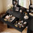 30" Fluted Makeup Vanity Desk with 3-Color Dimmable Arched LED Mirror, Storage Drawers & Open Side Shelves, Black-250750669