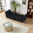 Velvet Upholstered Storage Ottoman Bench With Crystal Buttons, Wood Frame, Metal Legs-518365052