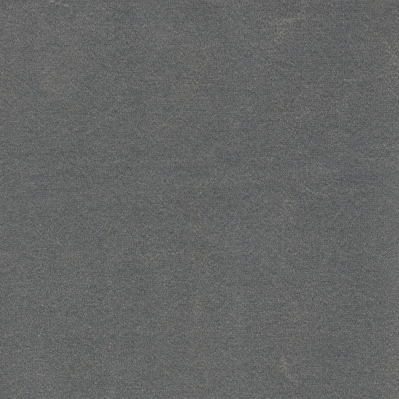 Lit standard capitonné en velours capitonné Kinzie, Très grand, Gris