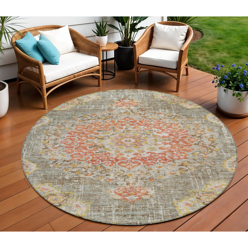 Tapis intérieur lavable 8 pi