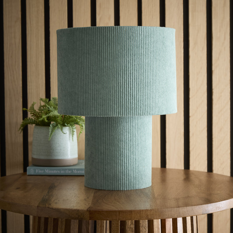 Table Lamp, Green, Green