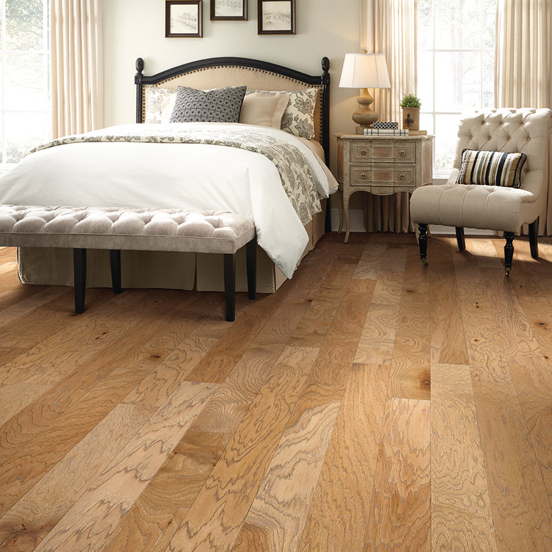 Seuil d'hickory 0,63 po x 2 po x 78 po