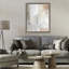 Cadre flottant neutre abstrait, design par Riley B-1092938250-1092938251