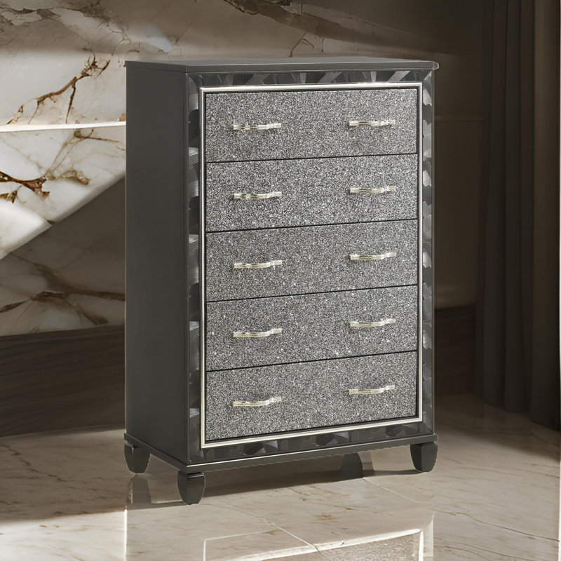Ren 39.38'' W 5 - Drawer Dresser