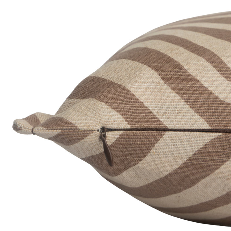 Tonal Tiger Self-Flange Accent Pillow