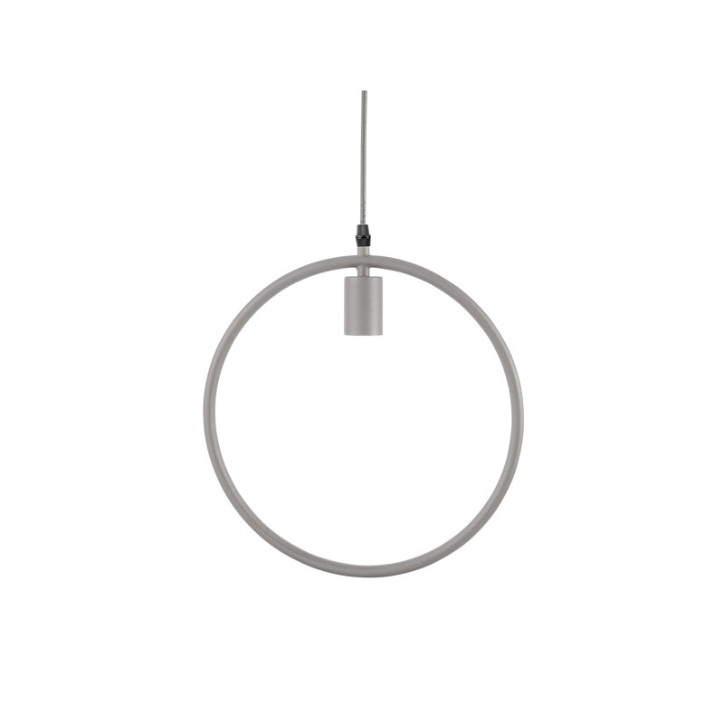 Paige 1 - Light Unique/Statement Pendant, Grey