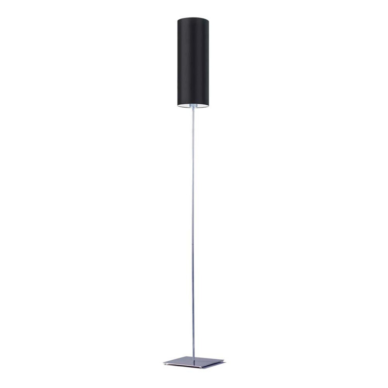 Florencja 165cm Traditional Floor Lamp, Black, Silver