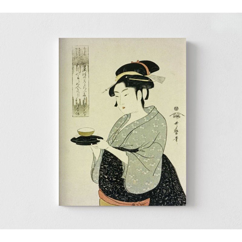 Décoration de chambre personnelle asiatique, salle de pause employé de restaurant, art mural de salle de personnel, idée de cadeau de serveuse, art mural japonais