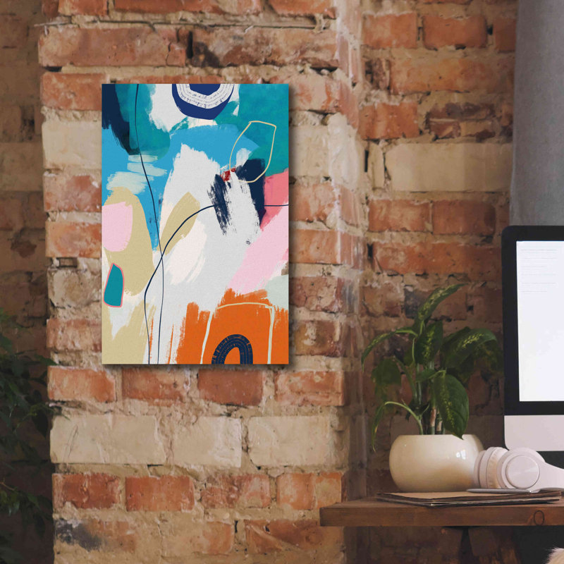 «Summer Vibes 4» par Christov Art, estampe numérique sur toile, H 18 po x l 12 po x P 0,75 po