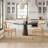 Paper Rope Metal Armchair-303240615