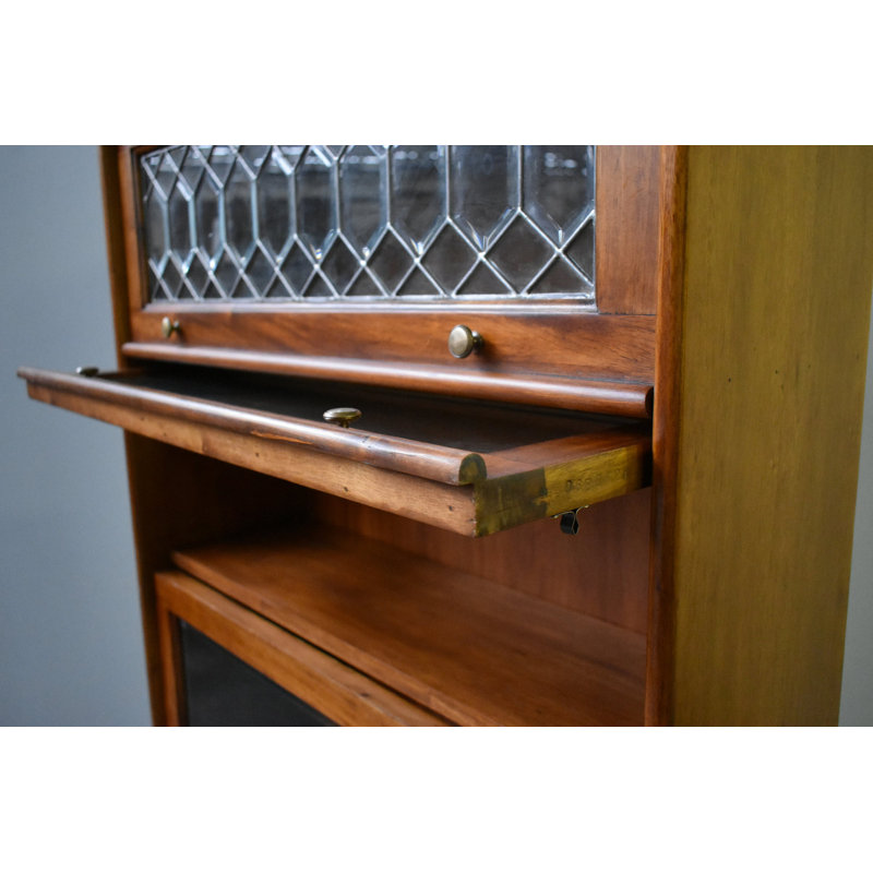Nijaz Barister Storage Bookcase, Light Brown