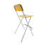 Chaise, tabouret de bar pliant en bois / métal-2008241743