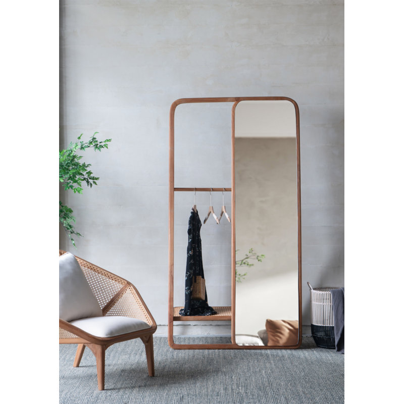 Grand cintre avec miroir 38 x 23 x 71,5 po