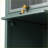 Cabinets, Modern Forest Green Iron + Glass Four-tier Glass Door Cabinet with Five-tier Storage | 13.8Lx14.2Wx60.6H | Contemporary | Entryway-149769829