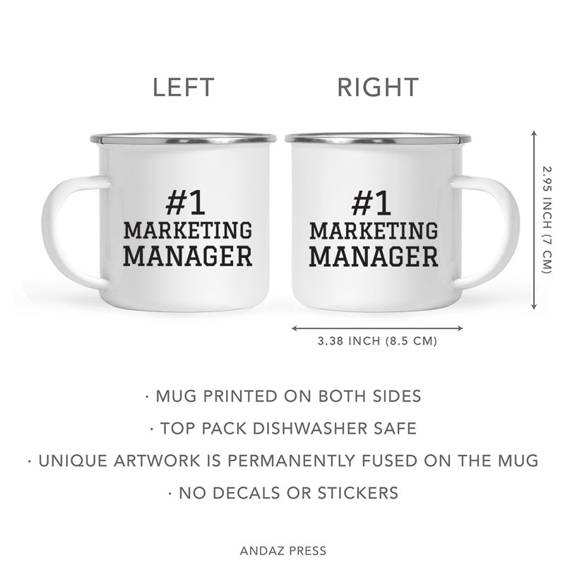 Grande tasse de camping Gilboa, Responsable du marketing