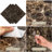 24 Tiles 4MIL x 18" W x 18" L Peel and Stick Vinyl Tile Flooring, DIY Flooring for Kitchen, Dining Room (54 sq.ft./case)-101323140