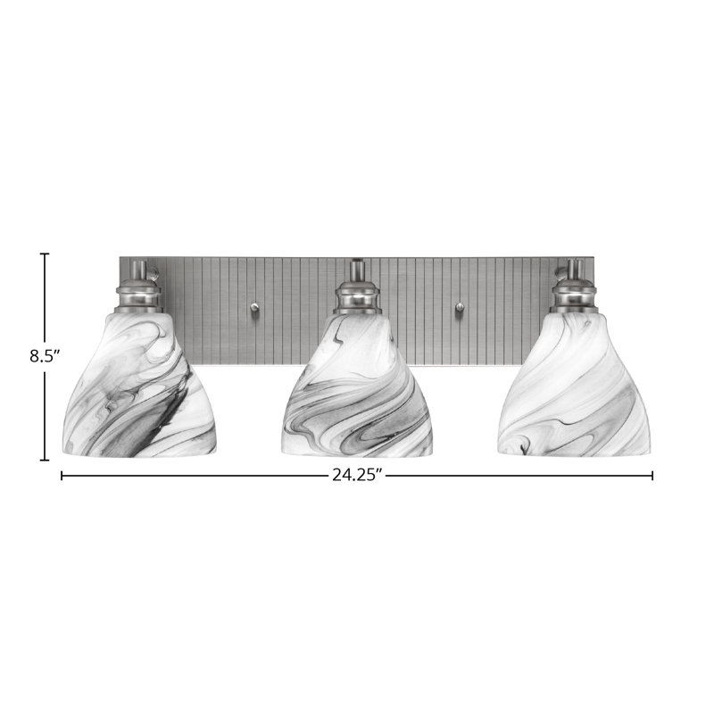 Éclairage pour meuble-lavabo 3 lumières Gulreg