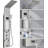 50.78'' Shower Panel with Fixed Shower Head