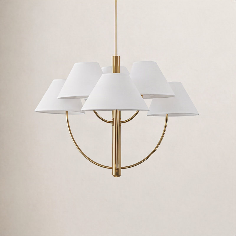 Iron 6-Light Chandelier
