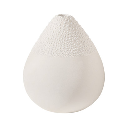 Pearl Stoneware Mini Vase - 3.5"