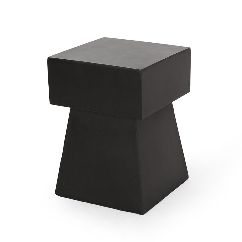 Side Table With Exceptional Pedestal Shape