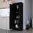 5-Shelf Black Pantry For Kitchen Use - Efficient Organization Cabinet Keep Your Neat