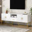 Console avec 1 tiroir, 2 armoires et pieds en métal-468213646-468213632