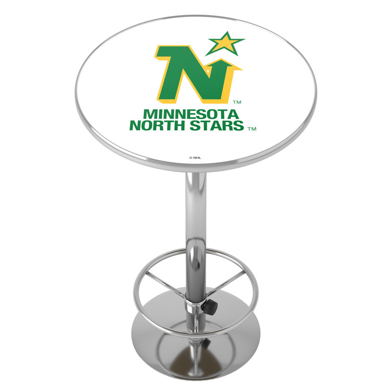Table de bar avec repose-pieds Minnesota North Stars