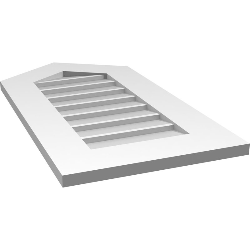 Ventilateur à pignon en uréthane non-fonctionnel Signature, H 30 po x l 16 po x P 1 po