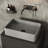 Cordoba Gothic 20" L x 13" W x 5" H Gray Handmade Rectangular Vessel Bathroom Sink