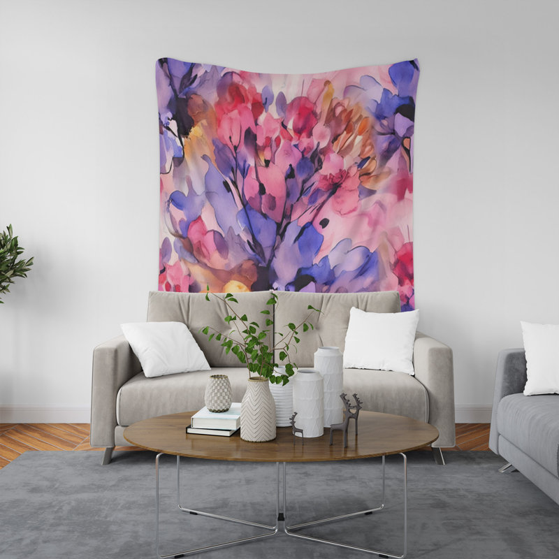 Tapisserie murale, H 88 po x l 104 po x P 1,2 po