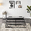 Hayli Low Profile Bed Frame, Heavy Duty Low Bed Frame Metal, Mattress Foundation with Steel Slat Support, No Box Spring Needed, Easy Assembly-1214413584-1253895623-1253895626