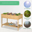 Aalieyah Wood Planter Box