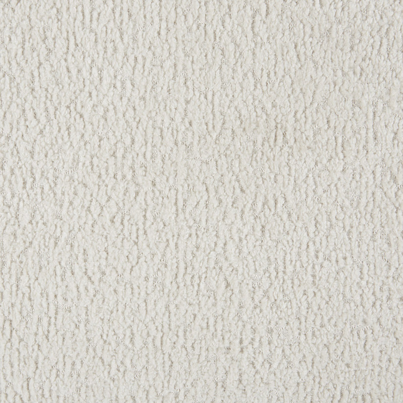 Boucle Waterfall Bench Cream 42"W