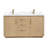 Cloverfield 60 " W Freestanding Standard 2 Double Vanity Bathroom Vanity With Cultured Marble Top-93496141-93496140